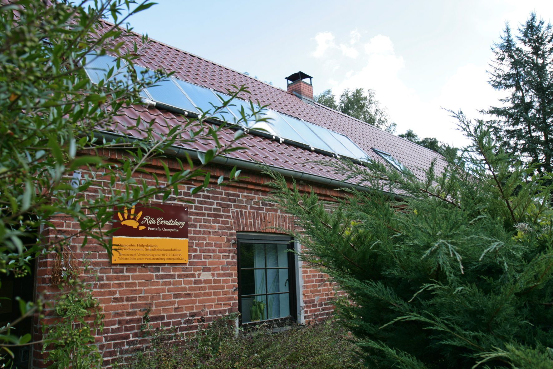Voßfeld 14 Praxiseingang