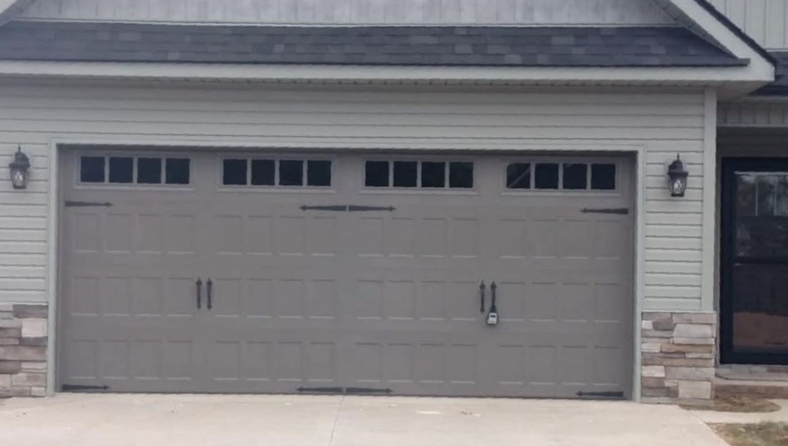 White Garage Door — Morristown, TN — Lakeway Door & Glass Inc.