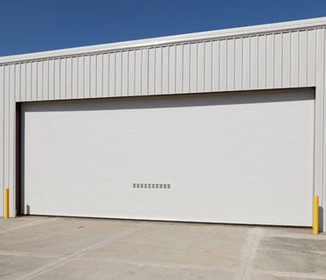 Installed Commercial Garage Door — Morristown, TN — Lakeway Door & Glass Inc.