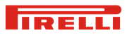 Red Pirelli logo on a white background