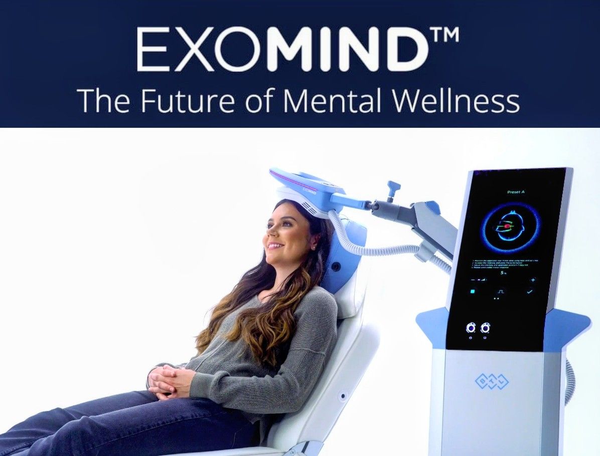 Woman receiving treatment with the