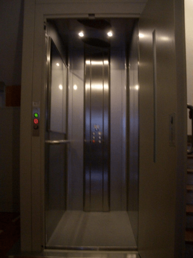 Cabina con luci