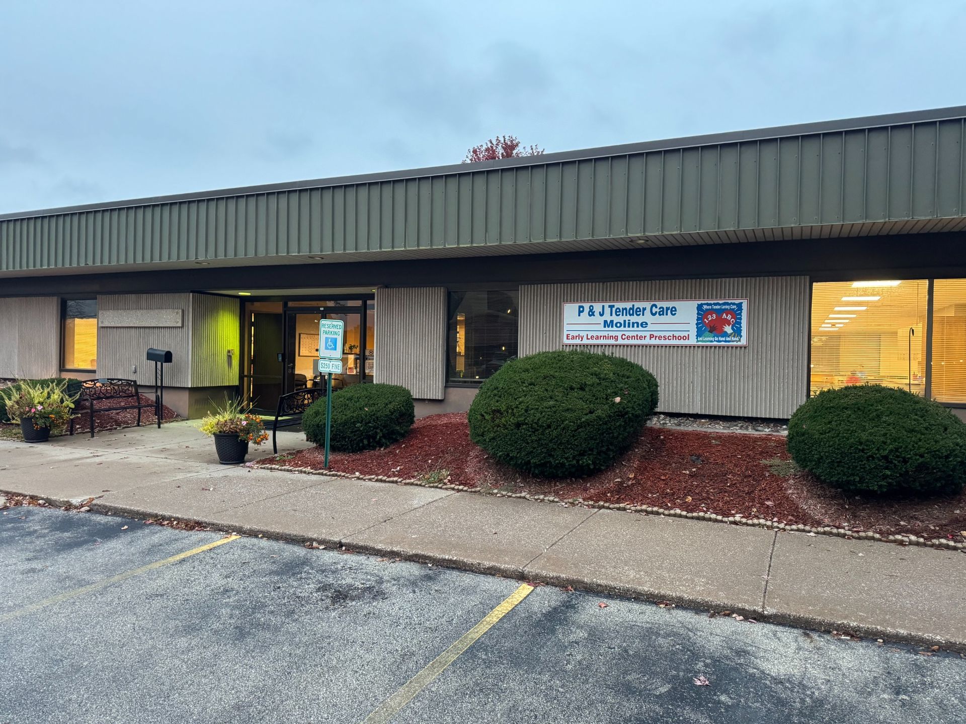 P&J Tender Care Academy — 4544 3rd Street, Moline P&J Tender Care Academy exterior at 4544 3rd Street, Moline, Illinois