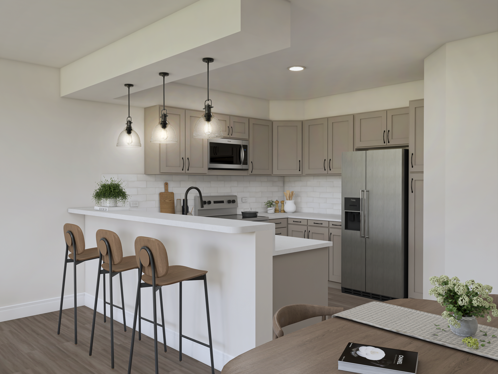 Rendering of Kitchen