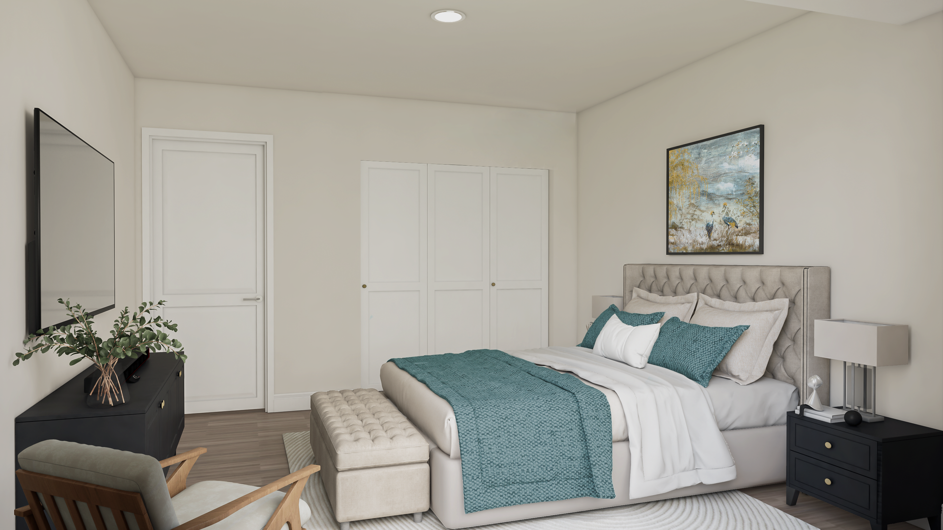 Rendering of Bedroom