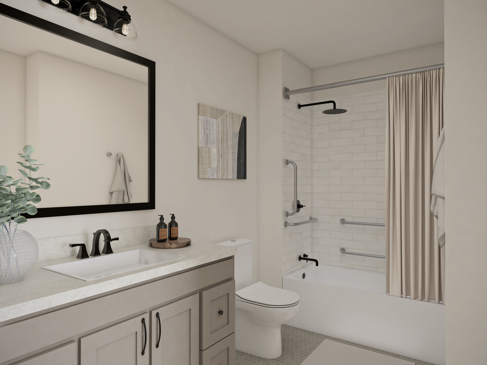 Rendering of Bathroom