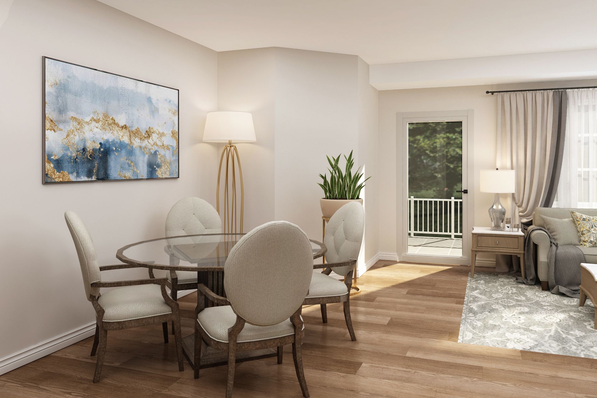 Bluebird Dining Room Rendering