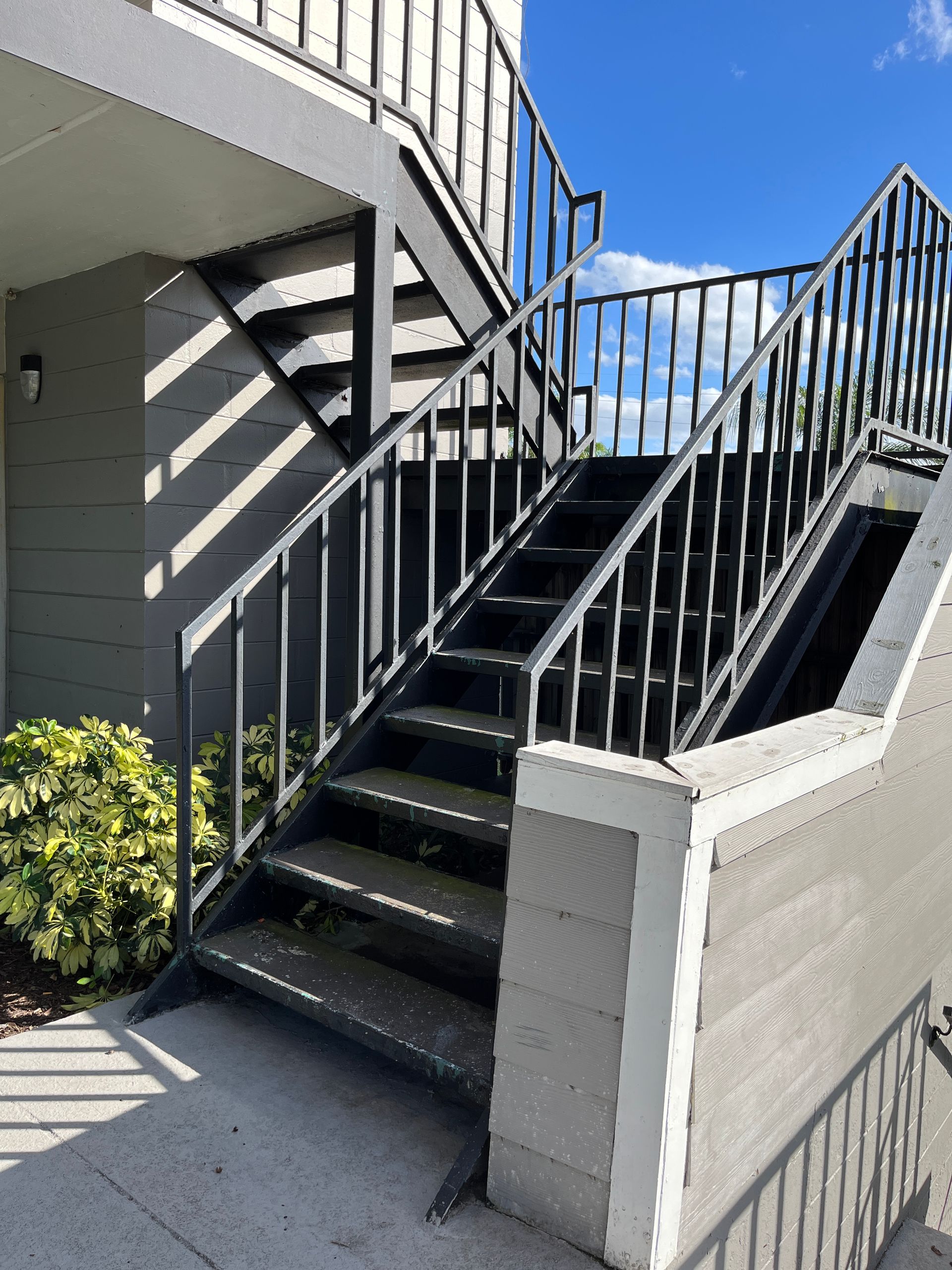 Steel stairways by Tampa's best metal stair contractor