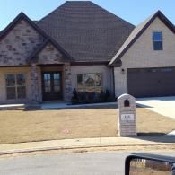brick and stone house