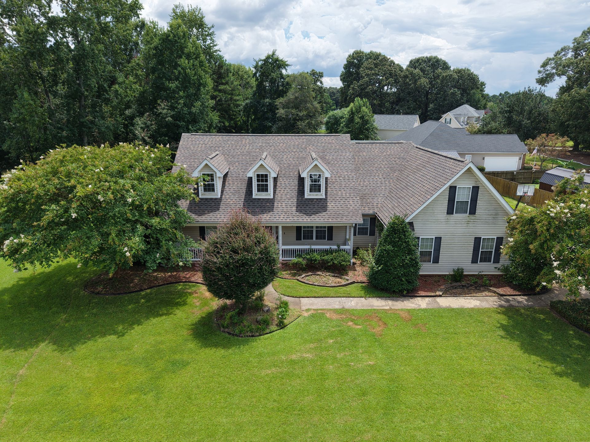 Durable metal roofing installed on a residential home in Perry, GA.