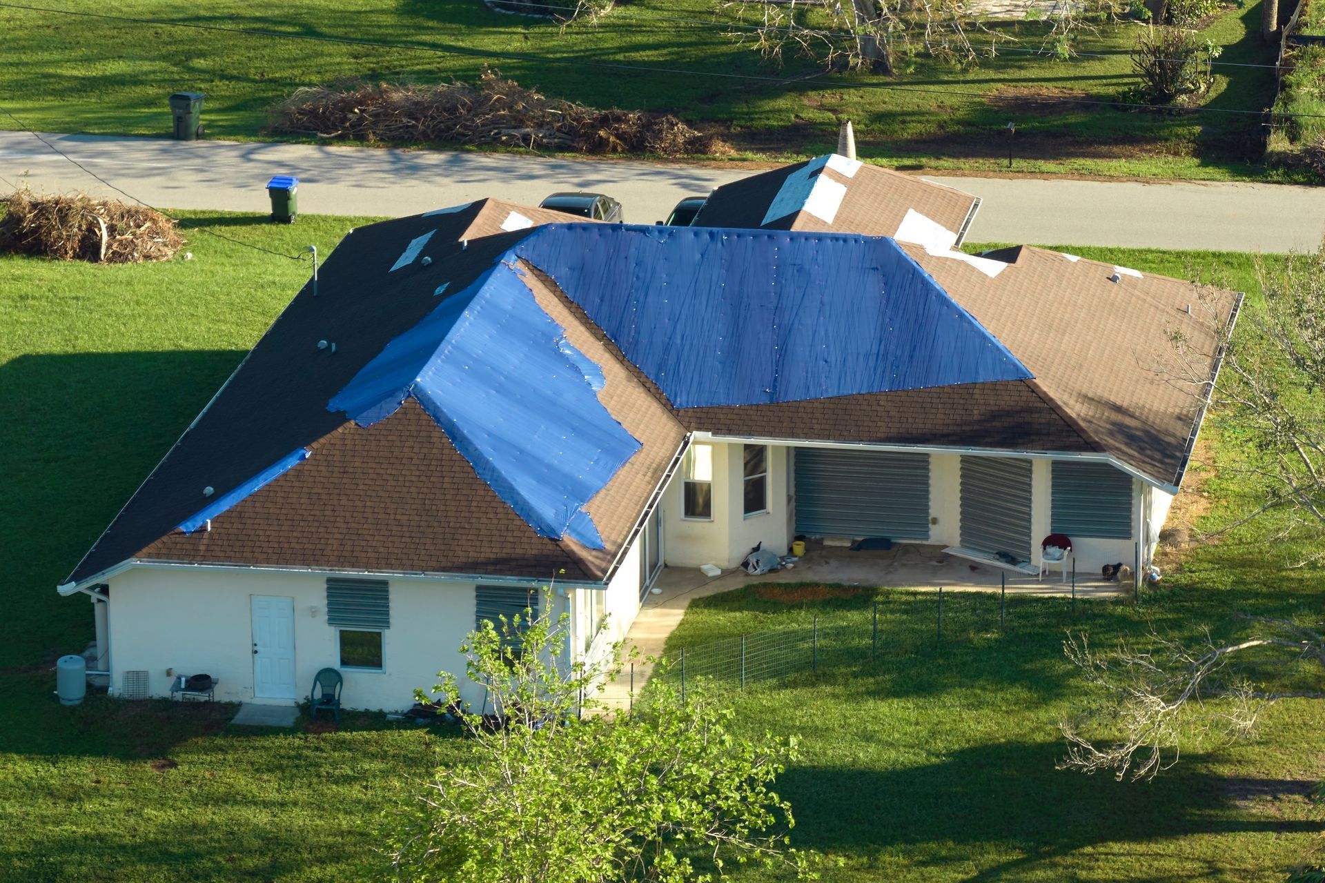 Storm damage repair in warner robins, ga