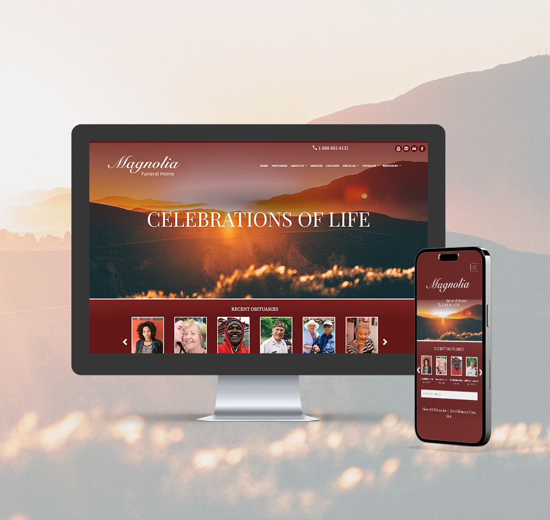 Best Designs for Funeral Home Websites CFS