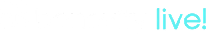 Light blue “live!” logo at the top right on a white background.