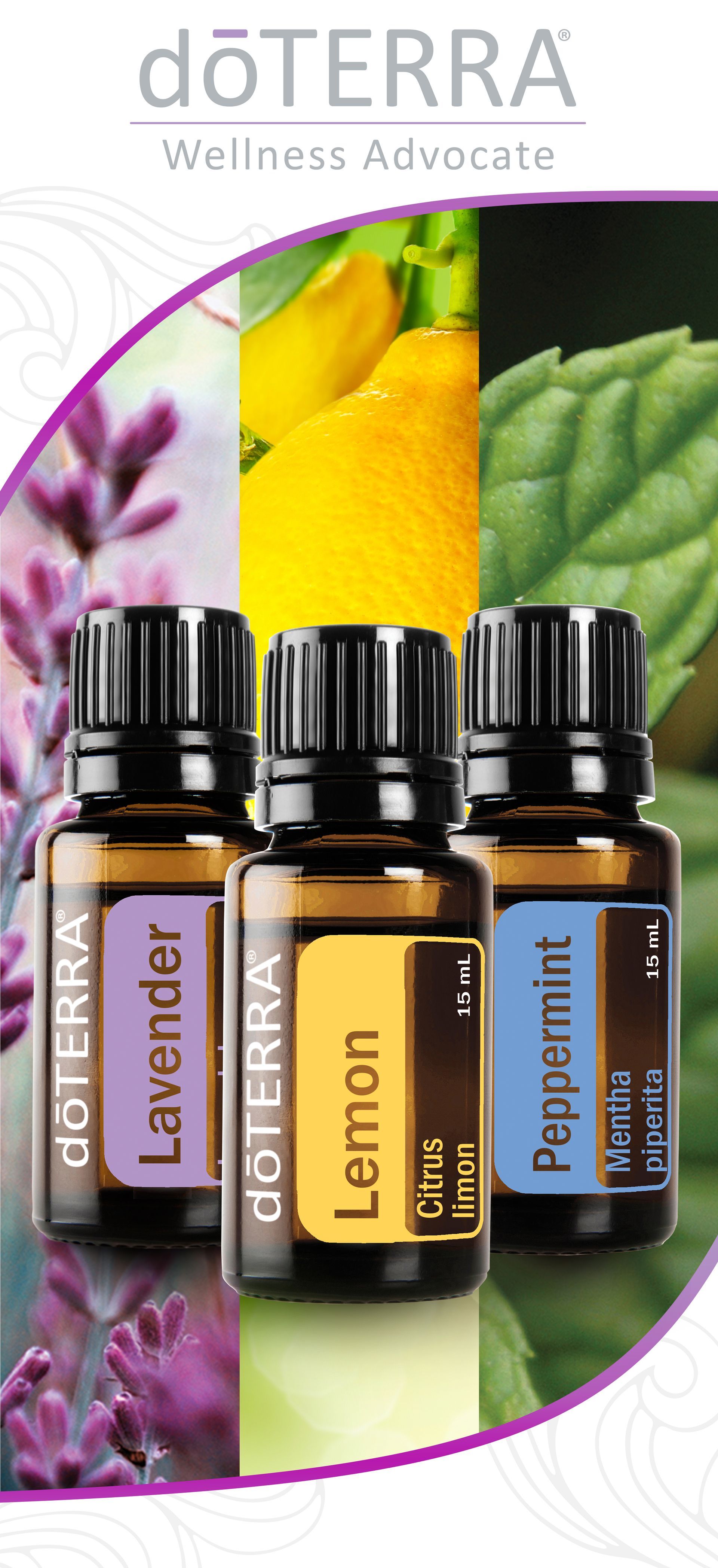 Essential Oil trio doTerra Essentila Oil trio