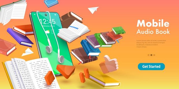 illustrazione di libri scolastici