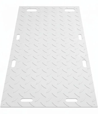 4' x 8' GPM Equipment Mat in use on job site
