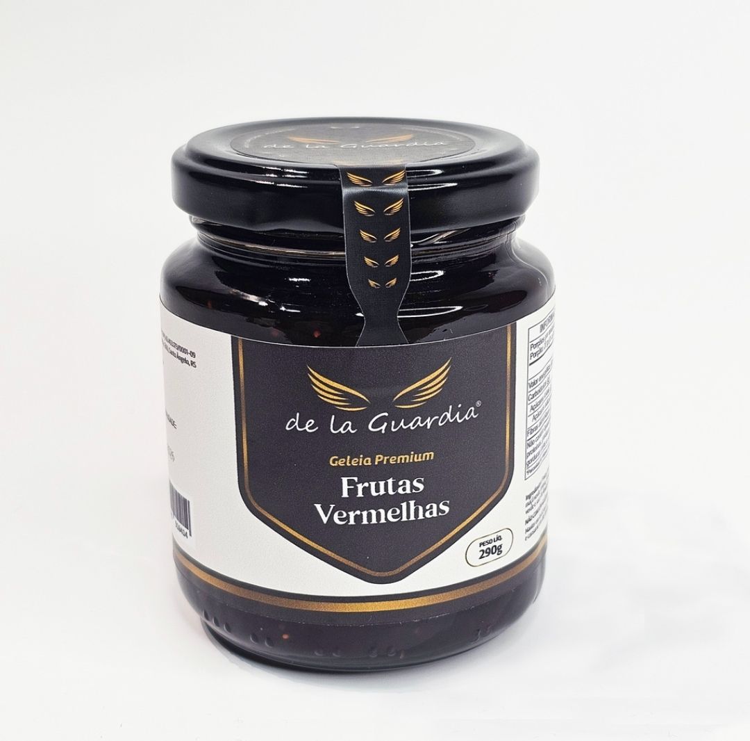 Geléia de Frutas Vermelhas - sem conservantes - 290g