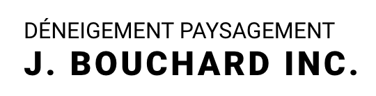 Logo DÉNEIGEMENT PAYSAGEMENT, J. BOUCHARD INC.