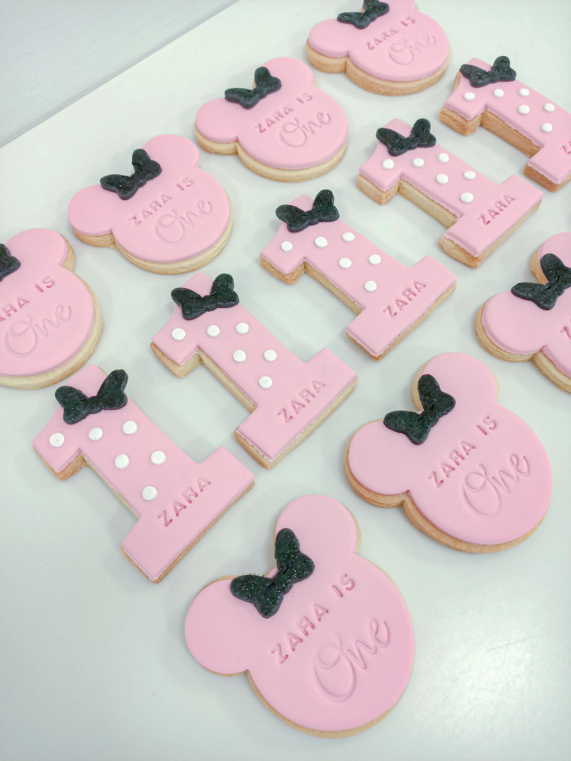 Minnie mouse cookies 