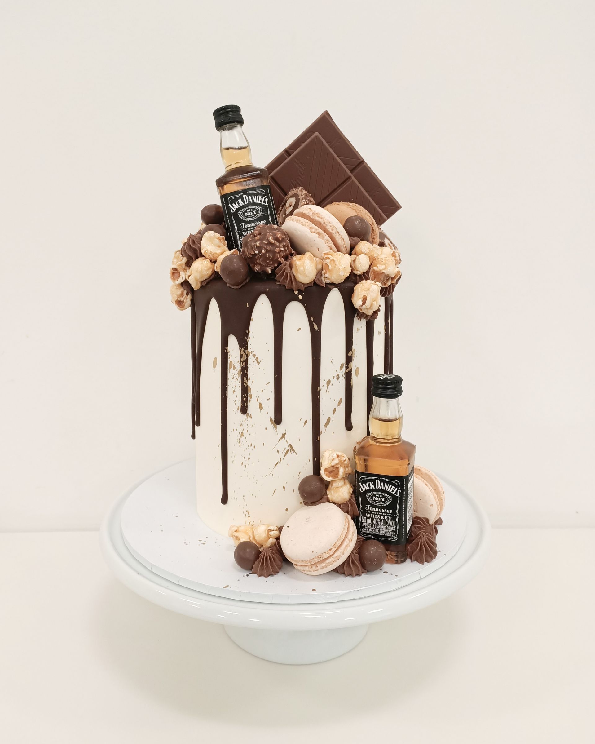 Chocolate loaded drip birthday cake Gold Coast