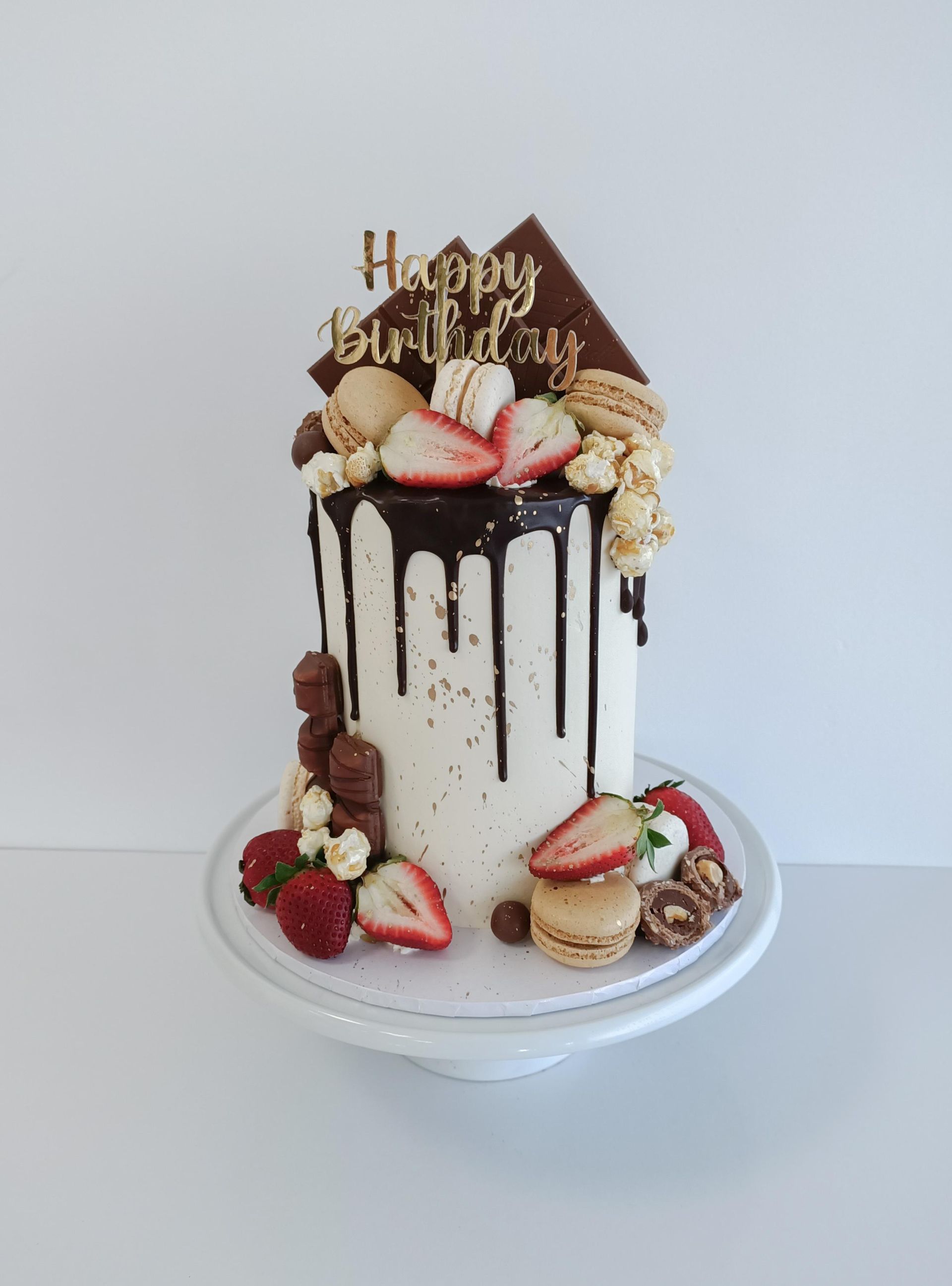 Chocolate drip cake for birthday celebrations Gold Coast