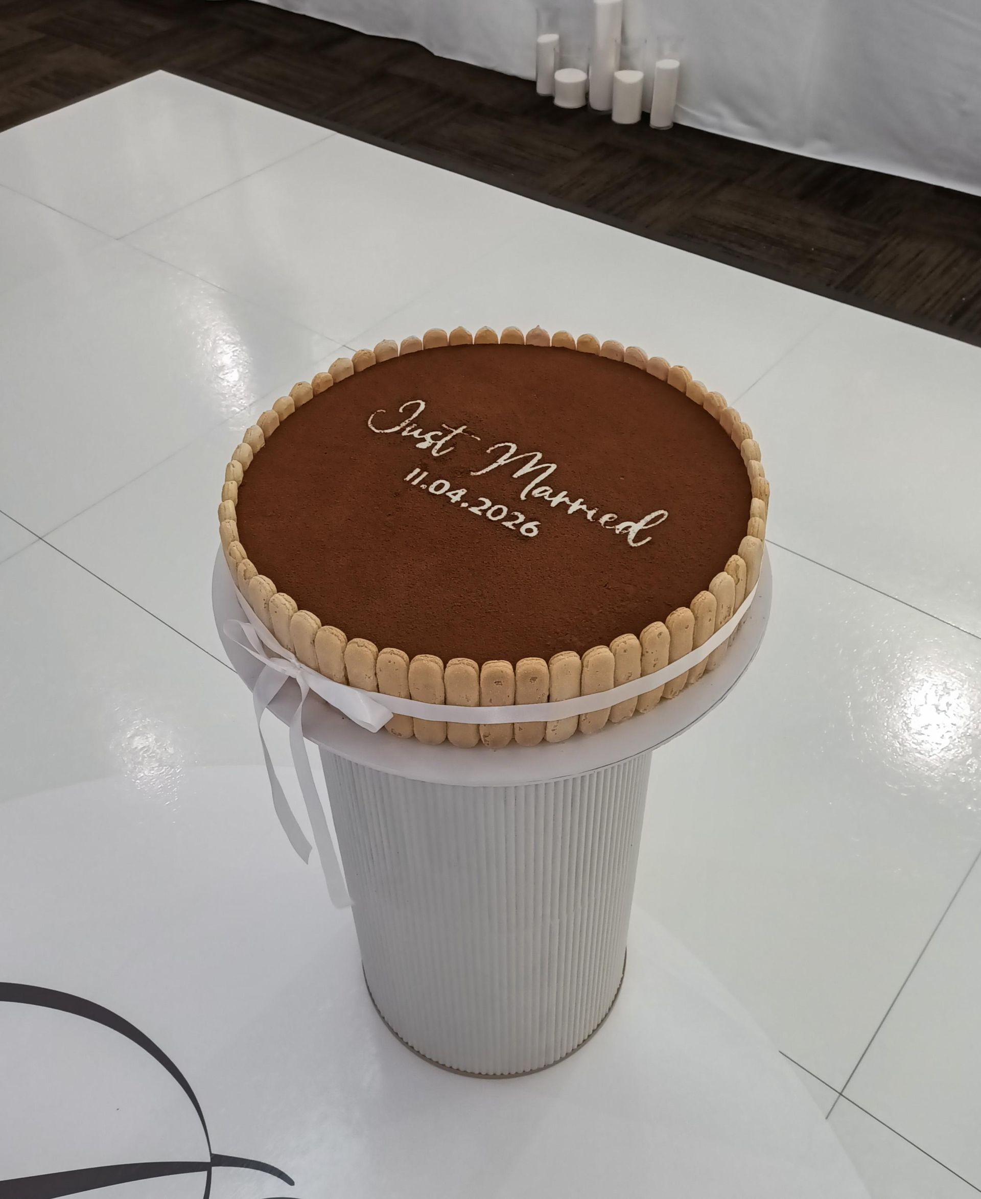 Tiramisu cake, wedding cake Gold Coast