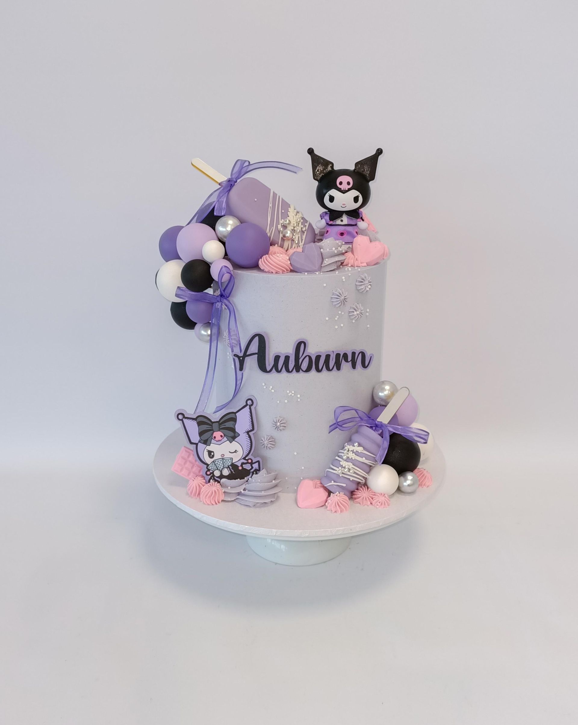 Kuromi cake, children's cake Gold Coast