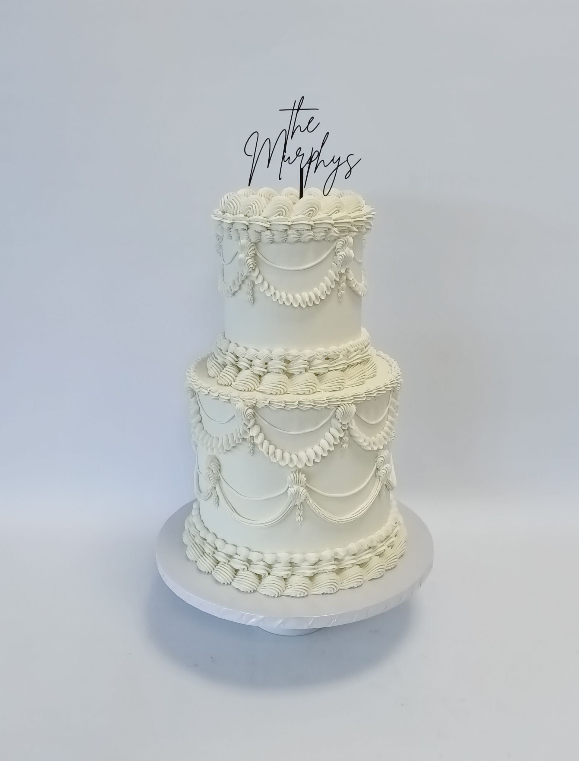 Vintage wedding cake Gold Coast