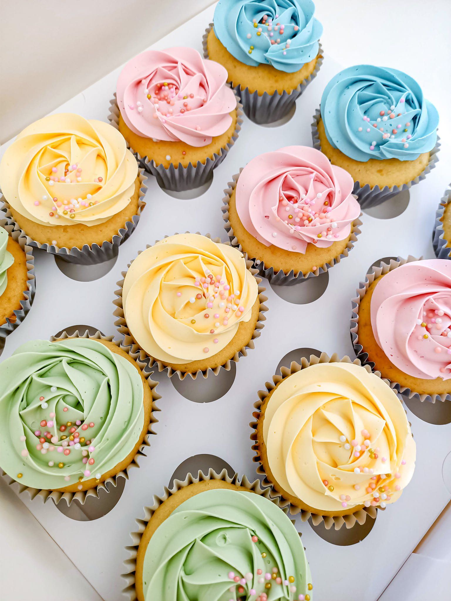 Pastel cupcakes Gold Coast
