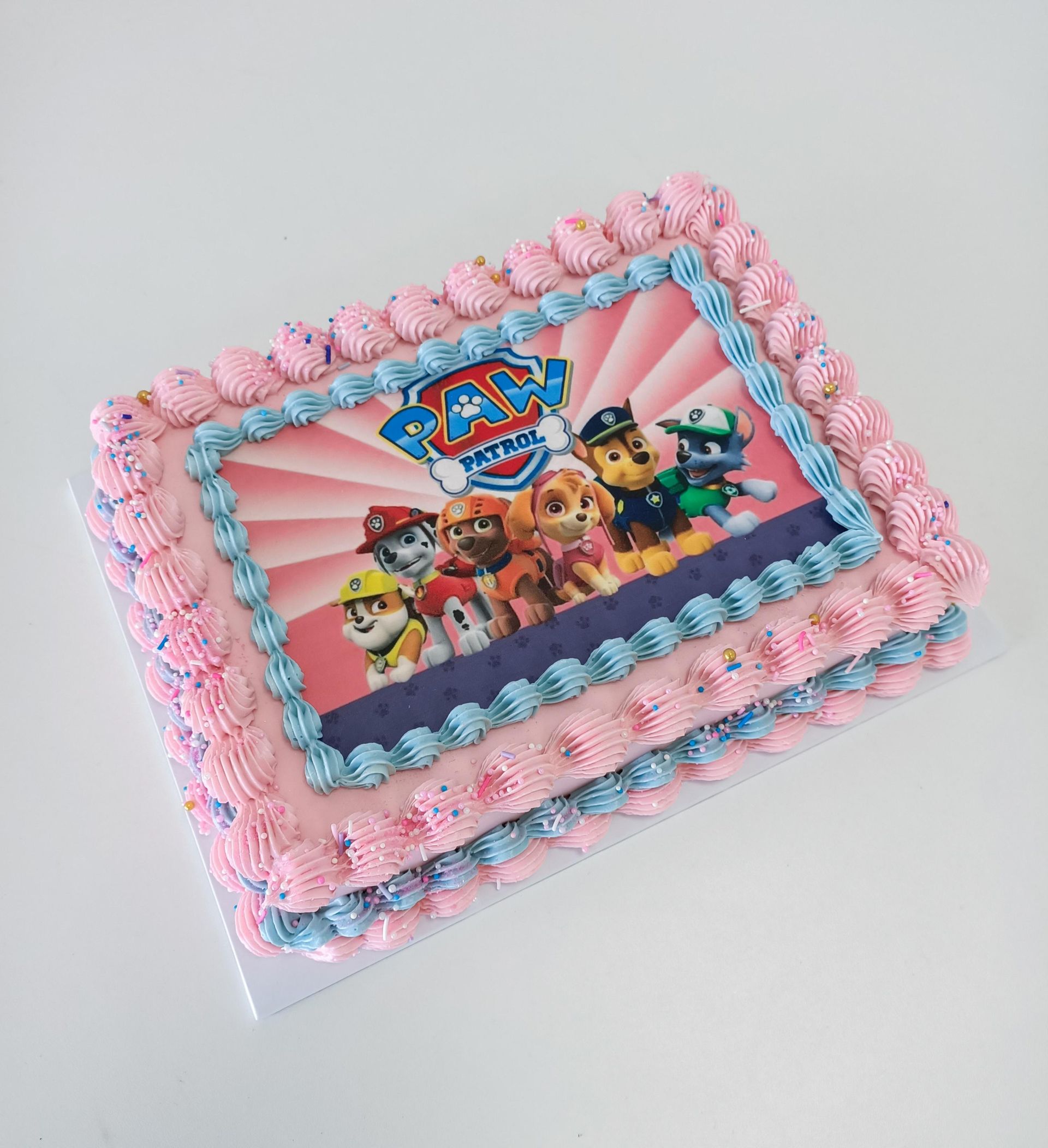 Paw Patrol sheet cake for a kids birthday party, buy online, Gold Coast