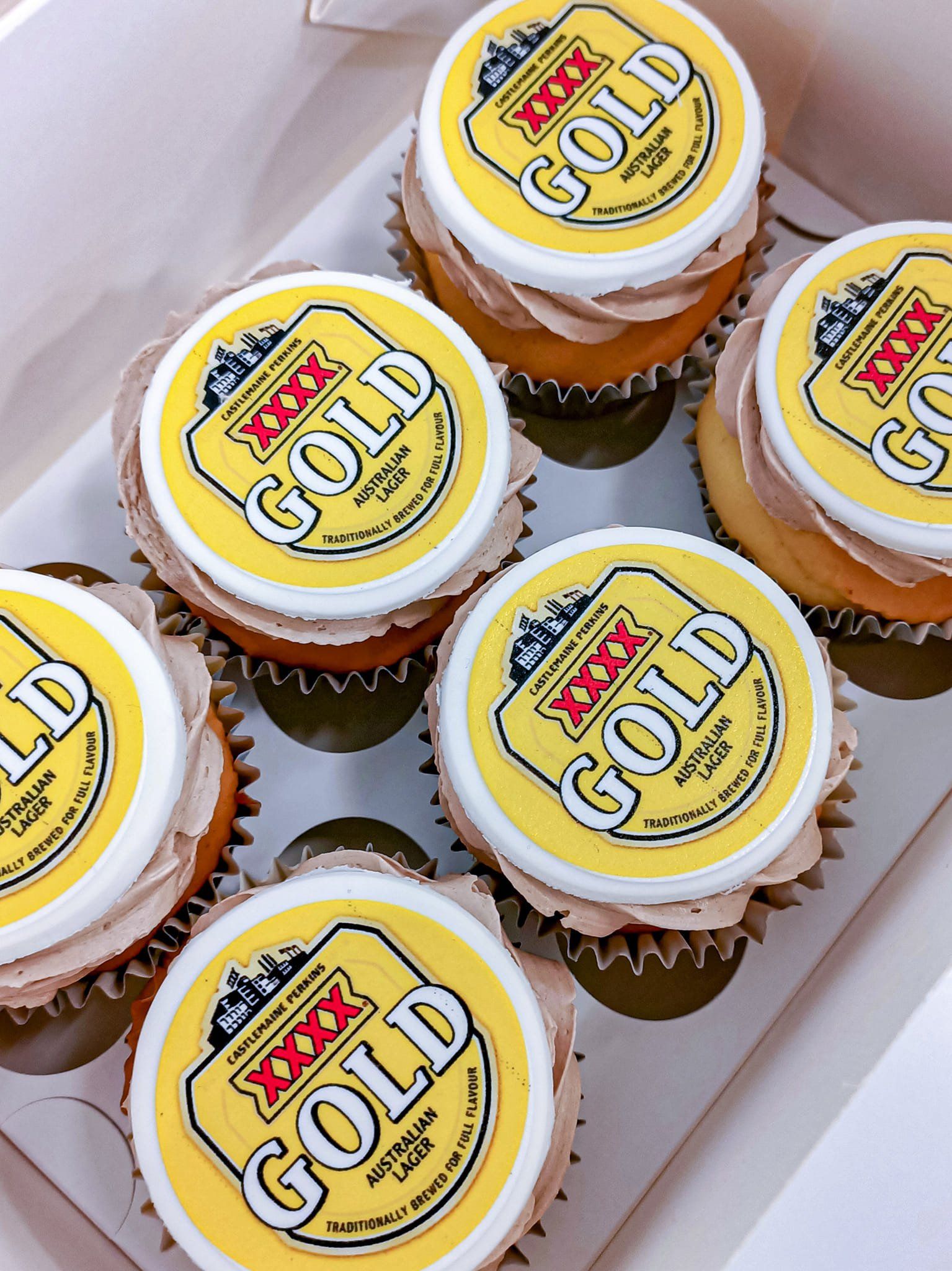 XXXX gold beer cupcakes Gold Coast