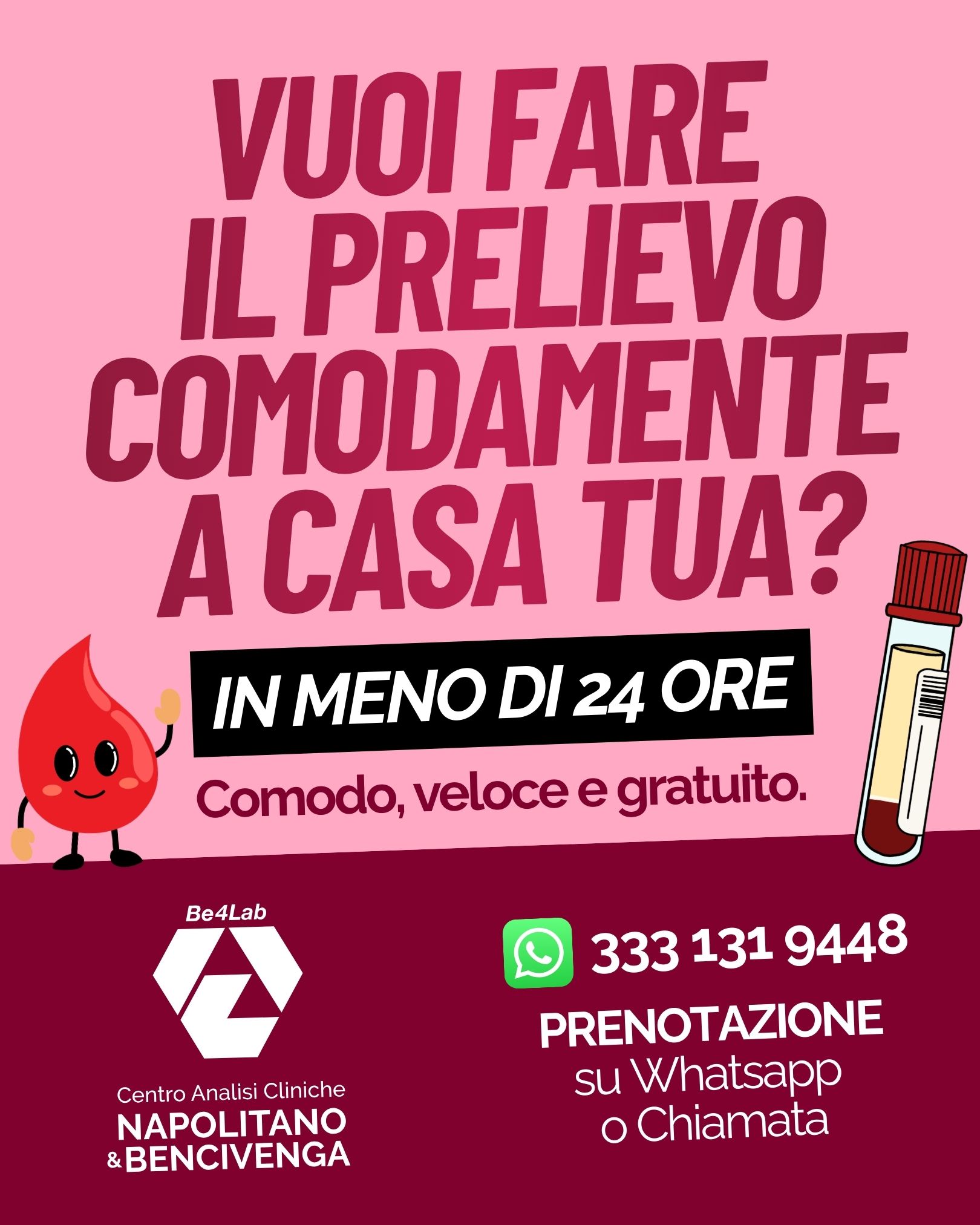 prelievo casa