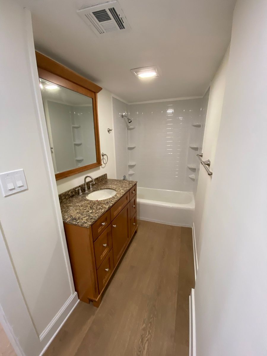 Wester MA bathroom renovation after photo