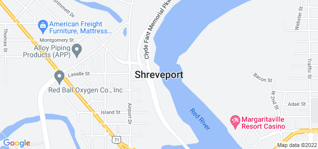 Map of business location