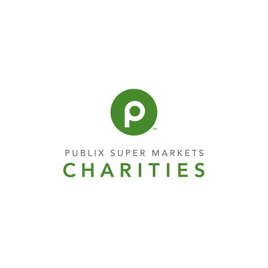 Publix Super Markets Charities logo with green “P” and green text on white background