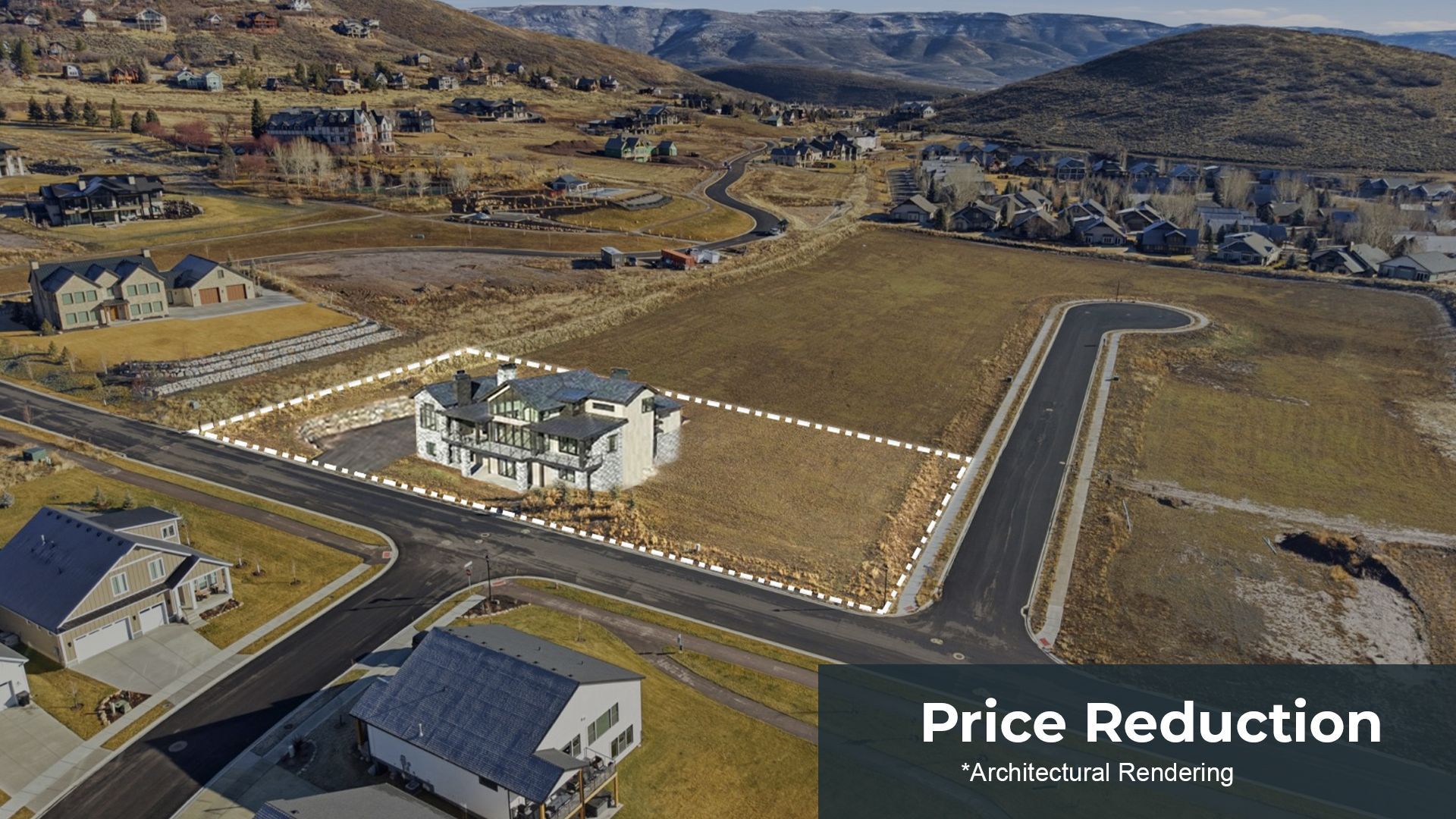 Rending of Home on 1524 Canyon View