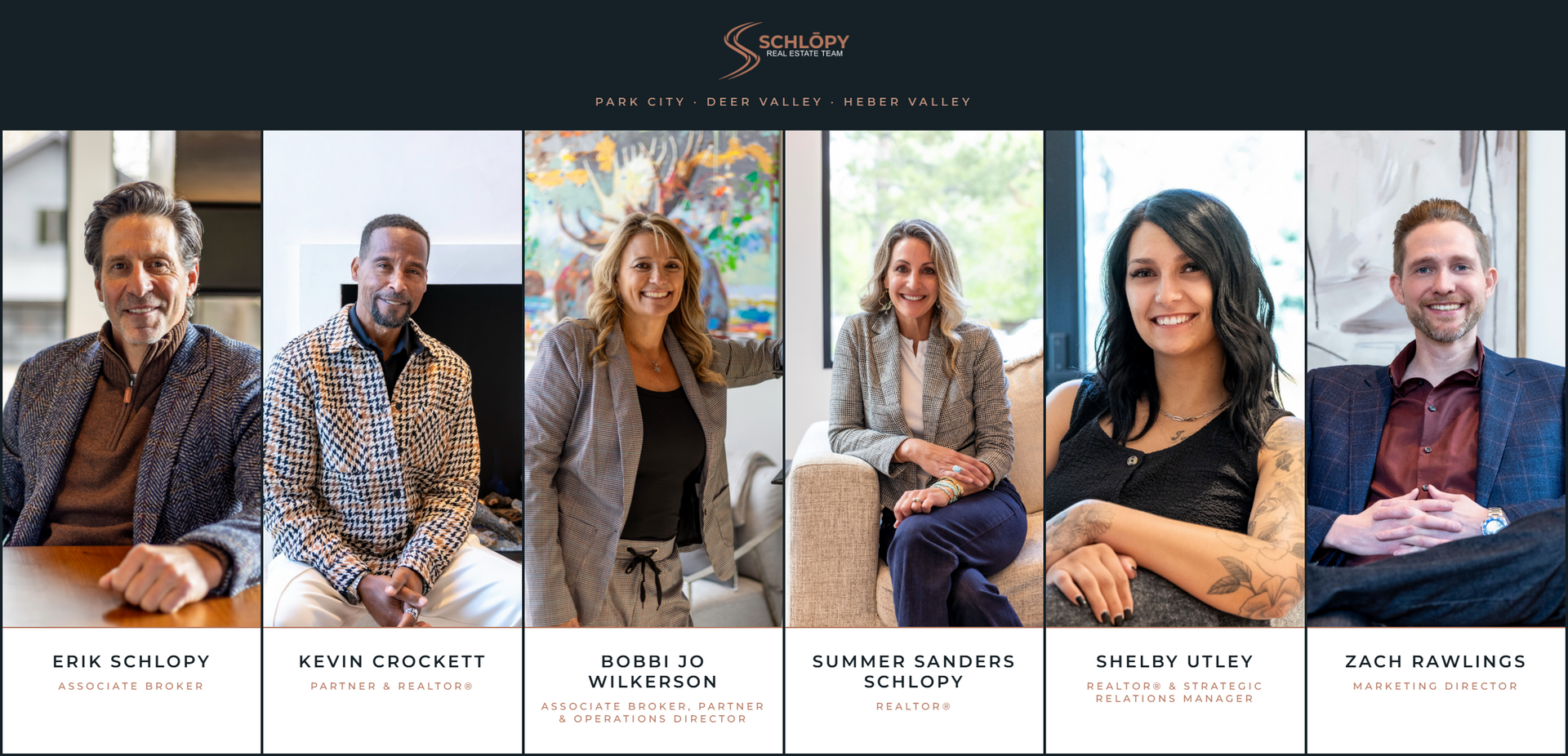 The Schlopy Real Estate Team, Berkshire Hathaway HomeServices Utah Properties, Park City