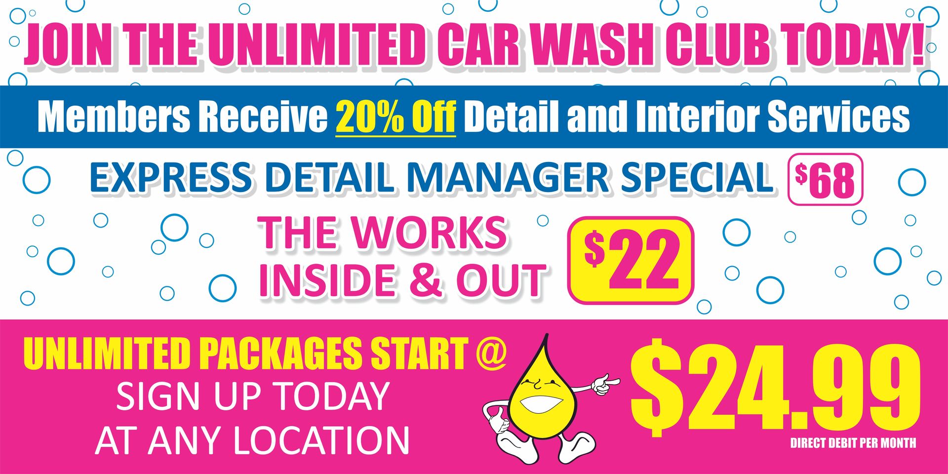 Unlimited Car Wash Cub
