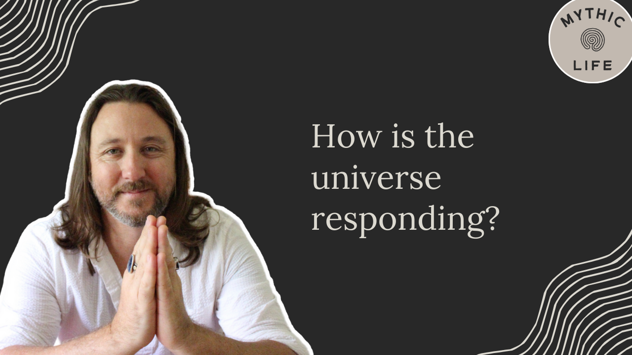 How is the universe responding photo of Eric Brumett