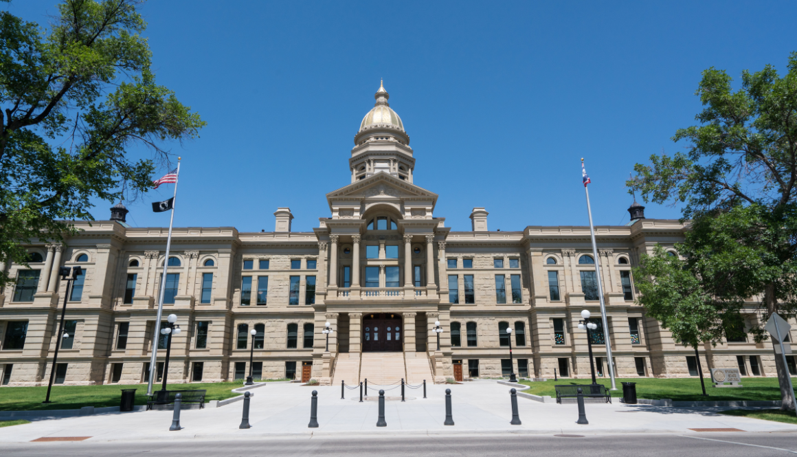 Things to do in Cheyenne Wyoming Wyoming State Capitol building downtown Cheyenne WY apartments