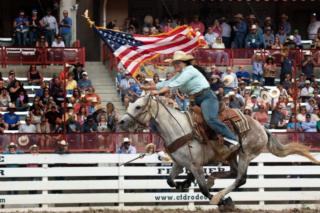 Cheyenne Frontier Days 2026 rodeo at Frontier Park Cheyenne Wyoming