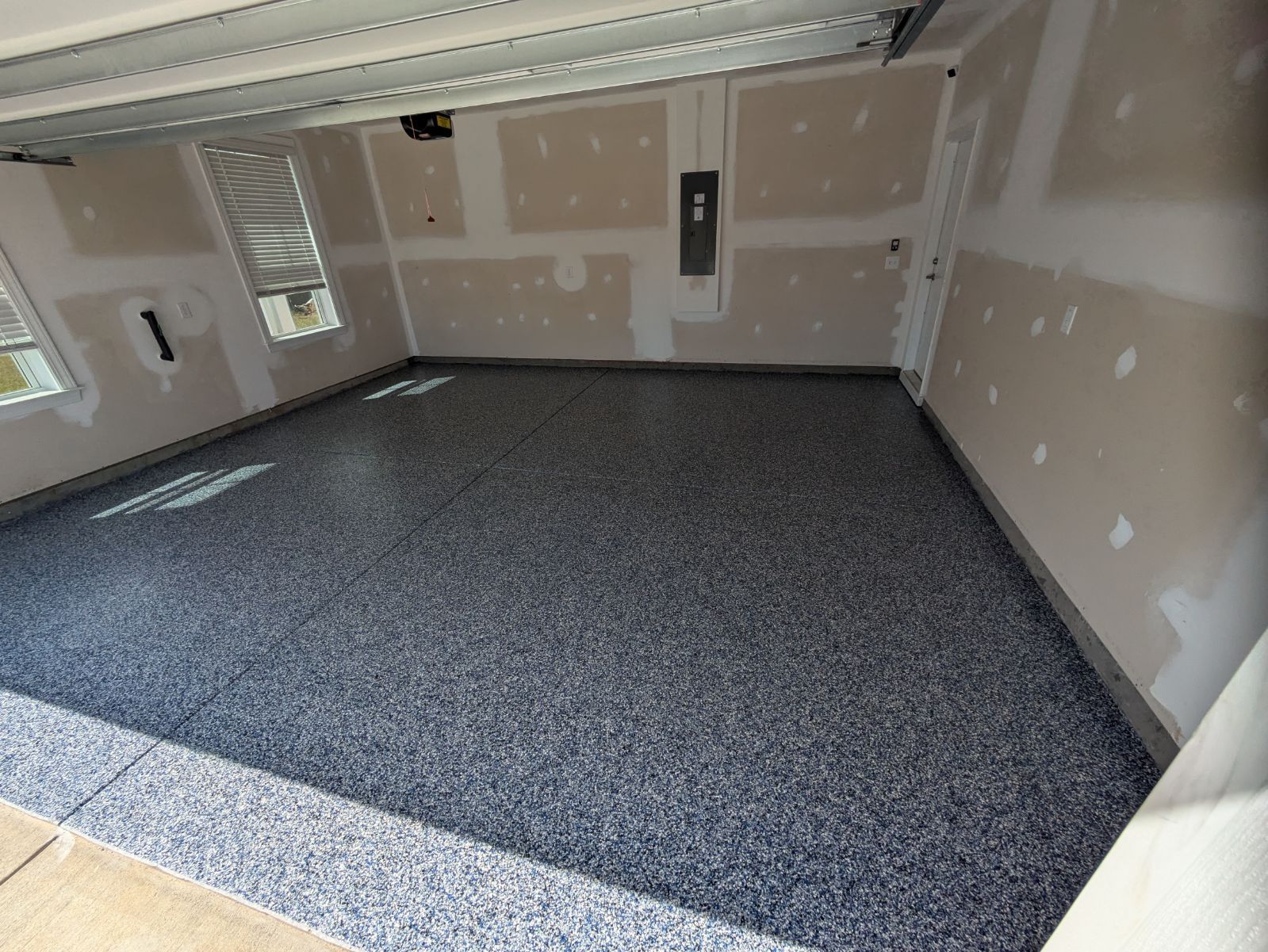 Garage with A Gray Floor — in Charleston, SC — Lowcountry Surface Coatings