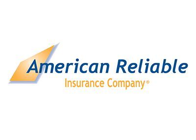 The american reliable insurance company logo is on a white background.