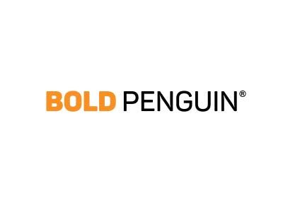 Bold Penguin logo with orange “BOLD” and black “PENGUIN” text on a white background