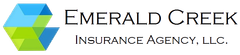 The logo for Emerald Creek Insurance Agency LLC