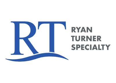 Ryan Turner Specialty logo with blue “RT” and gray text on white background