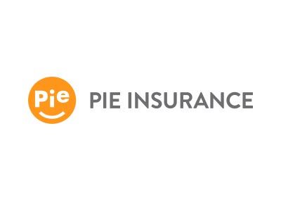 PIE Insurance logo: orange pie icon with white “pie” text and gray “PIE INSURANCE” wordmark