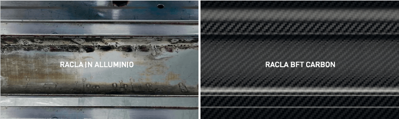 BFT carbon blade vs aluminium