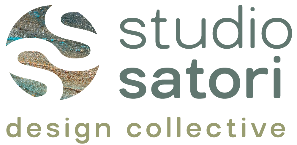 Studio Satori logo in green