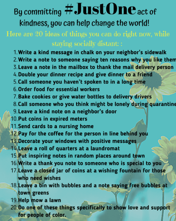 April 2022: Spring into Kindness